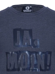 Schietwetter T-Shirt Herren Ja Moin Dunkelblau/Blau/Grau/Hellblau