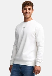 Indicode Strickpullover INCliver Grau/Weiß/Creme/Khaki