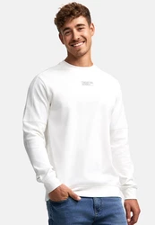 Indicode Strickpullover INCliver Grau/Weiß/Creme/Khaki