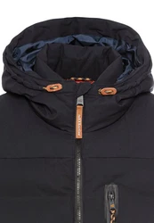 camel active Funktionsjacke Schwarz/Orange