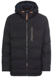 camel active Funktionsjacke Schwarz/Orange