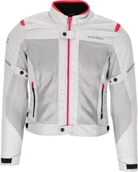 Acerbis Motorradjacke Ramsey Vented Damen Rosa/Grau