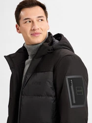 BOSS Jacke Hamar 3 schwarz/grün