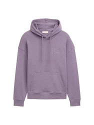 TOM TAILOR Denim Sweatshirt Relaxed Hoodie mit Logo Stickerei 