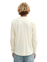 TOM TAILOR DENIM Shirt blau/weiß