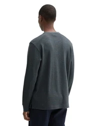 TOM TAILOR Shirt Grau/Dunkelblau/Dunkelgrau/Hellblau