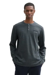 TOM TAILOR Shirt Grau/Dunkelblau/Dunkelgrau/Hellblau