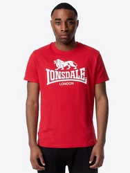 Lonsdale T-Shirt ST. ERNEY Rot/Dunkelrot