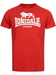 Lonsdale T-Shirt ST. ERNEY Rot/Dunkelrot