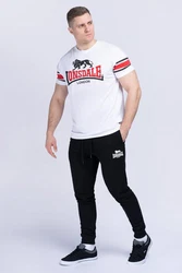 Lonsdale T-Shirt Hempriggs London Weiß/Rot/Creme