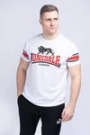Lonsdale T-Shirt Hempriggs London Weiß/Rot/Creme