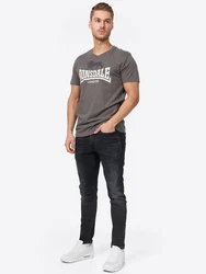 Lonsdale T-Shirt Gargrave Dunkelgrau/Grau/Hellgrau