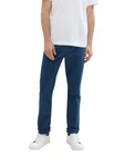 TOM TAILOR Hose Weiß/Hellblau/Blau/Creme