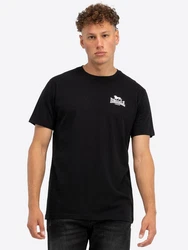 Lonsdale T-Shirt PIDDINGHOE Schwarz/Grün/Rot/Dunkelrot