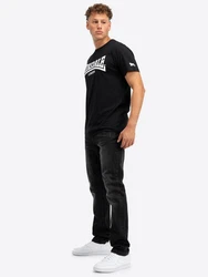 Lonsdale T-Shirt PIDDINGHOE Schwarz/Grün/Rot/Dunkelrot