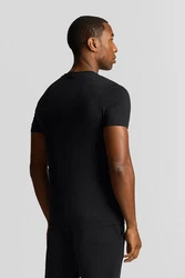 Lyle & Scott T-Shirt Herren Schwarz/Grün/Gelb
