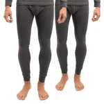 celodoro Funktionshose 2er Pack Ski-Thermo Unterhose Dunkelgrau/Grau/Hellgrau/Schwarz