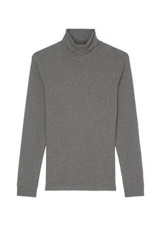 Marc O'Polo Rollkragenpullover Troyer Shirt Marc O'Polo Rollkragenpullover Troyer Shirt