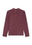 Marc O'Polo DENIM Kurzarmshirt Poloshirt Jersey Regular Fit Dunkelrot/Rosa/Bordeaux/Rot/Lila