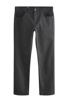 Next Straight Jeans Classic Straight Fit Jeans mit Stretch Dunkelgrau/Hellgrau/Grau/Khaki