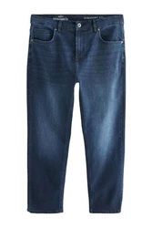 Next Straight Jeans Classic Straight Fit Jeans mit Stretch Blau/Dunkelblau/Hellblau