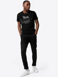 Lonsdale T-Shirt Kelso Rot/Schwarz/Dunkelgrau