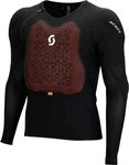 Scott Motorradjacke Softcon Air Protektorenjacke Braun/Rot/Orange/Gelb