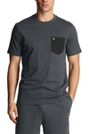 Lyle & Scott T-Shirt Basic Mit Brusttasche 