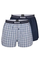 Schlafhose Herren Pyjamashorts BOXER EW 2er-Pack (2-tlg)