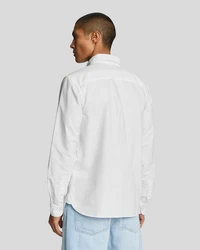 Lyle & Scott Langarmhemd weiß