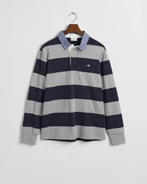 Sweatshirt REG CHAMBRAY STRIPE HEAVY RUGGER