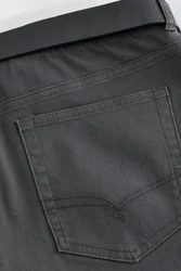 Next Stoffhose Straight Fit Hose mit 5-Taschen-Design Dunkelgrau/Hellgrau/Grau