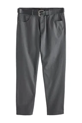 Next Stoffhose Straight Fit Hose mit 5-Taschen-Design Dunkelgrau/Hellgrau/Grau