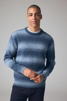 Next Rundhalspullover Relaxed Fit
