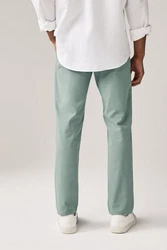 Next Chinohose Slim Fit Chinoshose (1) Türkis/Grün/Hellgrün/Hellblau