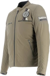 Helstons Motorradjacke Evasion Khaki/Dunkelgrün/Braun