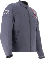 Helstons Motorradjacke Evasion Dunkelblau/Grau/Hellgrau/Blau