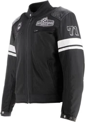 Helstons Motorradjacke Revolte Air Weiß/Schwarz/Dunkelgrau/Grau