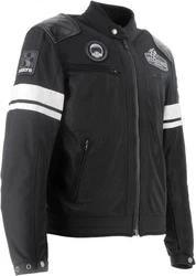 Helstons Motorradjacke Revolte Air Weiß/Schwarz/Dunkelgrau/Grau