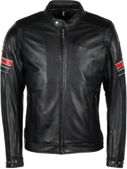 Helstons Motorradjacke Elron Schwarz/Grau
