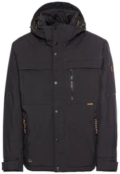 camel active Jacke Schwarz/Dunkelgrau/Grau