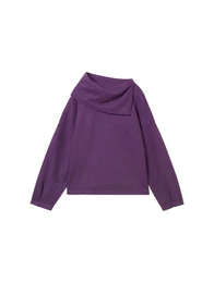 Sweatshirt Sweatshirt wide collar