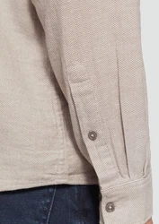 s.Oliver Langarmhemd Regular Fit Button-Down-Kragen Hellgrau/Khaki/Grau/Beige/Braun