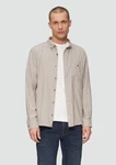 s.Oliver Langarmhemd Regular Fit Button-Down-Kragen Hellgrau/Khaki/Grau/Beige/Braun