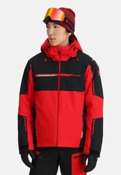 Spyder Winterjacke Skijacke TITAN Regular Fit Rot/Dunkelrot