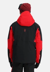Spyder Winterjacke Skijacke TITAN Regular Fit Rot/Dunkelrot