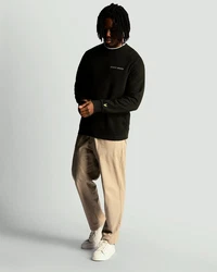 Lyle & Scott Sweatshirt Basic Fit Schwarz