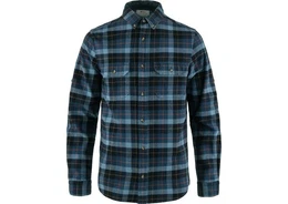 Fjllrven Outdoorhemd Singi Heavy Flannel Shirt M DARK NAVY-INDIGO BLUE