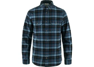 Fjällräven Outdoorhemd Singi Heavy Flannel Shirt DUNKELBLAU/INDIGOBLAU (555-534)