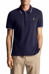 Lyle & Scott Poloshirt Tipped Dunkelblau/Blau